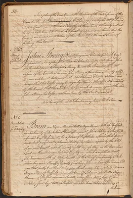 Brom and Bett v. J. Ashley, Berkshire Court of Common Pleas Record Book
