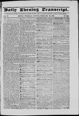 Daily Evening Transcript