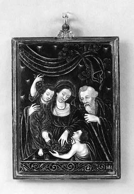 The Holy Family with Saint John