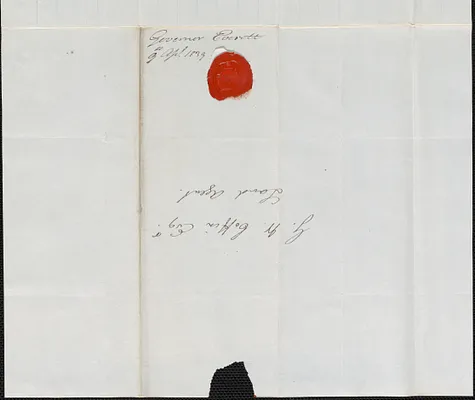 Edward Everett to George Coffin, 9 April 1839