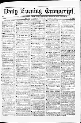Daily Evening Transcript