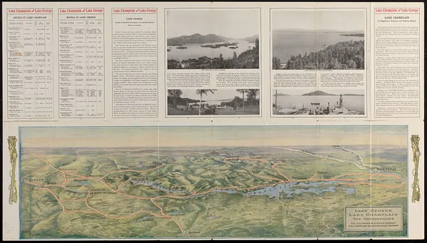 Lake George, Lake Champlain, the Adirondacks