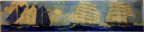 Ships Through the Ages: "Governor Ames," "Gertrude L. Thebaud," The Last American  Square-Rigger - "Tusitala"