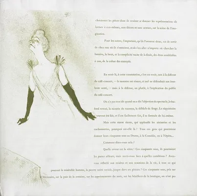 Yvette Guilbert-French Series:  No. 4