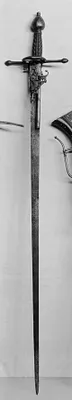 Combination Sword and Wheel-Lock Pistol