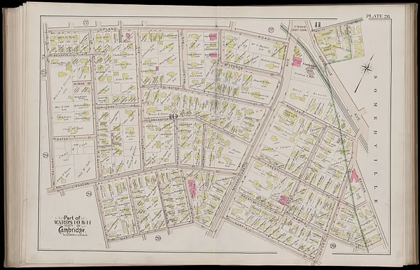 Atlas of the city of Cambridge, Massachusetts