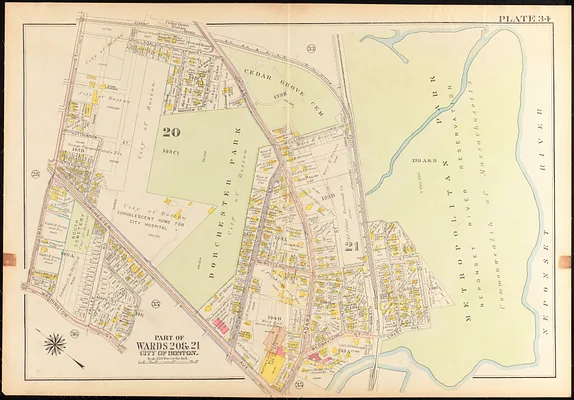 Atlas of the city of Boston, Dorchester