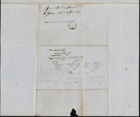 Jewett and March to George Coffin, 15 June 1849