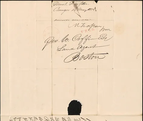M. Frafton to George W. Coffin, 14 May 1836