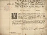 Military commission certificate for Joseph Barrett