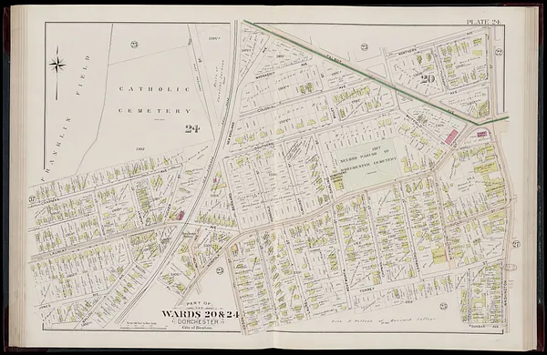Atlas of the city of Boston, Dorchester, Mass., vol. 5 : from actual surveys and official plans