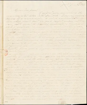 Letter from Eleanor A. Jewett, Byfield, [Massachusetts], to Maria Weston Chapman, 1840 Jan[uary] 5