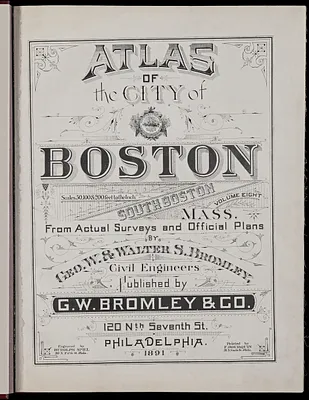 Atlas of the city of Boston, volume eight, South Boston, Mass.