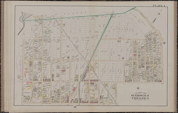 Atlas of the city of Chelsea and the towns of Revere and Winthrop