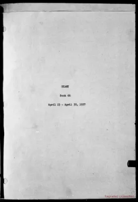 Volume 66, April 23 – April 30, 1937