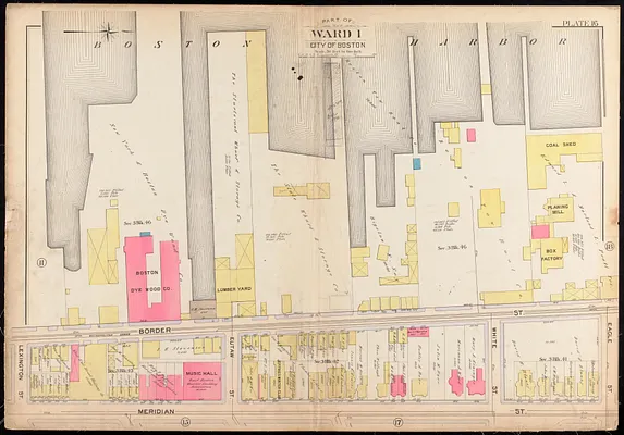 Atlas of the city of Boston, East Boston