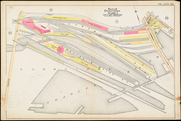 Atlas of the city of Boston : Charlestown