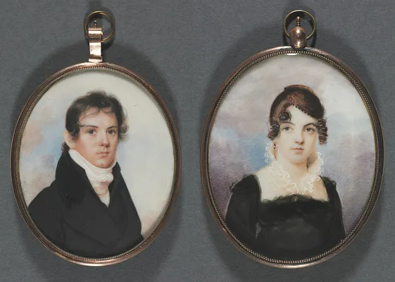 Pair of Portrait Miniatures