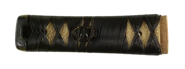 Tsuka with Wasps and Chrysanthemums