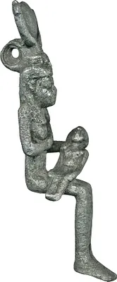 Pendant, Isis with Horus the Child