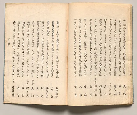 Spread Eighteen from Volume One of People of Japan in Light Verse (Kyōka)
