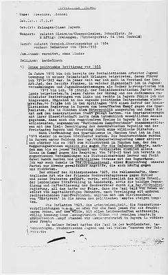 Biographic information on Michael Poeschke