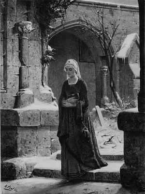 Medieval Cloister, Wintertime
