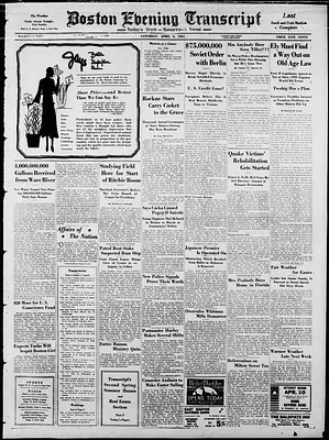 Boston Evening Transcript