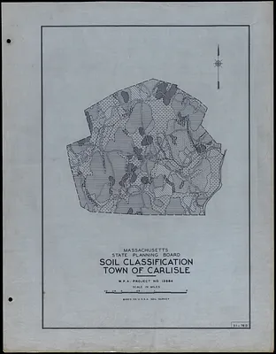 Soil Classification Town of Carlisle
