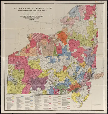 Tri-state power map