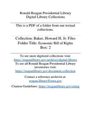 Economic Bill of Rights