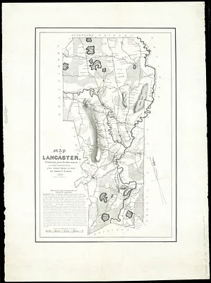 A map of Lancaster