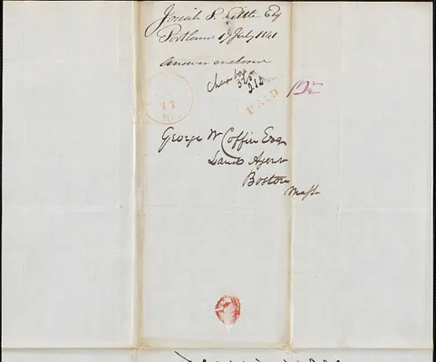 Josiah S. Little to George Coffin, 17 July 1841