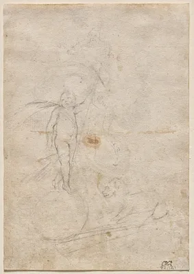 Resurrected Christ and Lamb of God (verso)