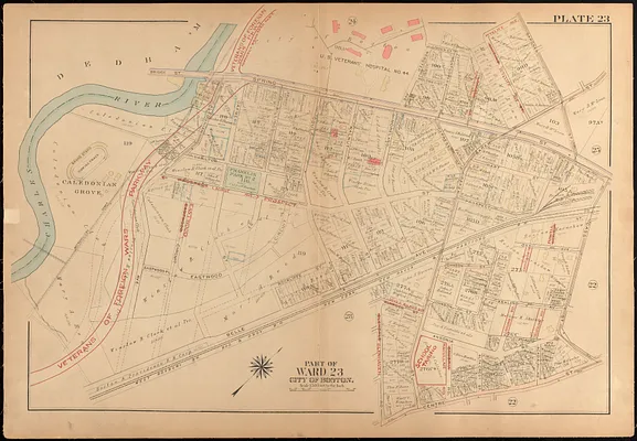 Atlas of the city of Boston, West Roxbury