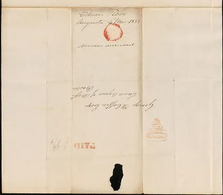 Edwin Rose to George Coffin, 4 March 1833