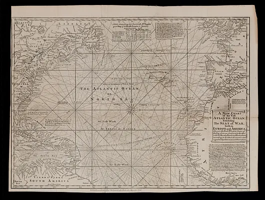 A new chart of the vast Atlantic Ocean