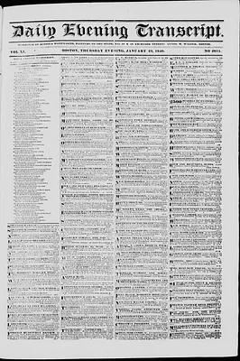 Daily Evening Transcript
