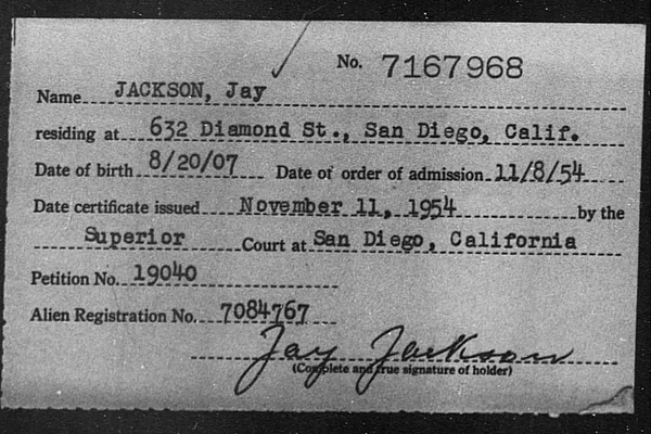 Jackson, Jay - 1954