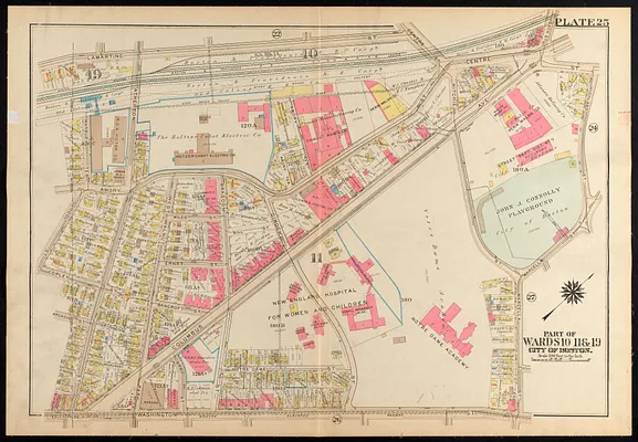 Atlas of the city of Boston, Roxbury