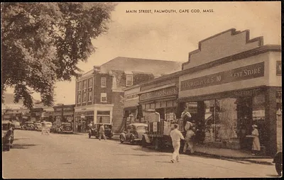 Main Street, Falmouth, Cape Cod, Mass.