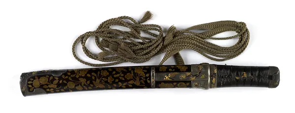 Dagger (aikuchi) with cherry blossoms (includes 51.1198.1-51.1198.2)