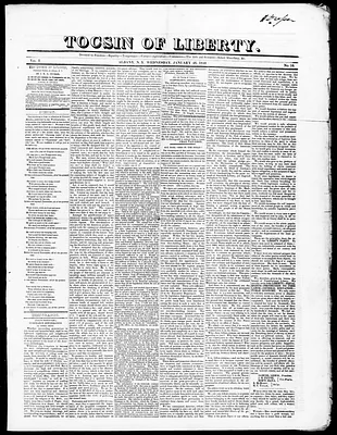 The Tocsin of Liberty