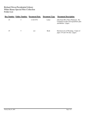 WHSF: Returned, 25-5