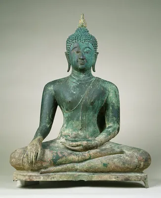 Seated Buddha in ""Maravijaya""