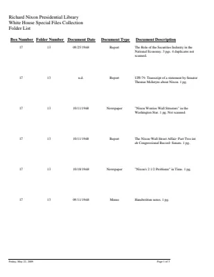 WHSF: Returned, 17-13