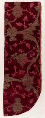 Velvet Fragment (of a Chasuble ?)