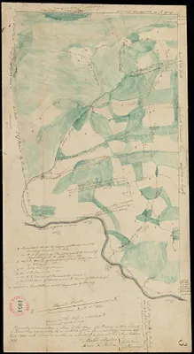 Plan of Monroe, surveyor's name not given, dated 1830