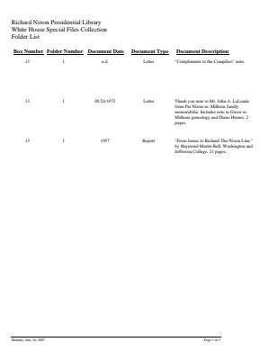WHSF: Returned, 13-1