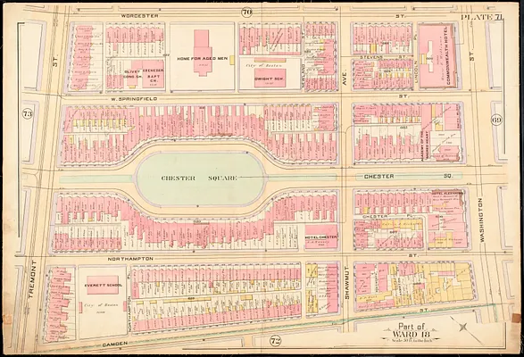 Atlas of the city of Boston : city proper